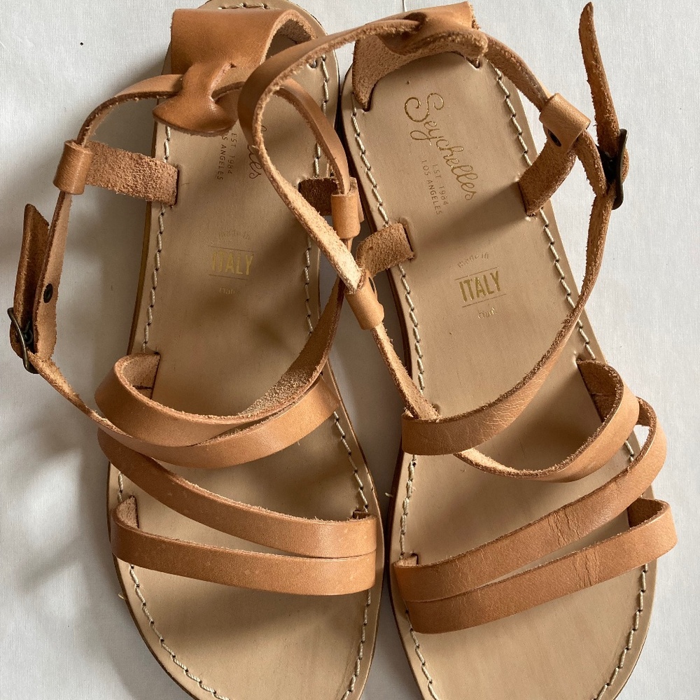 NWOT Seychelles Soft Leather Sandals 🇮🇹 ❤️ Made in ITALY
